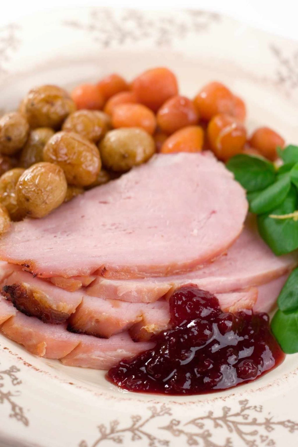 Boiled Ham Dinner (New England Style) - IzzyCooking