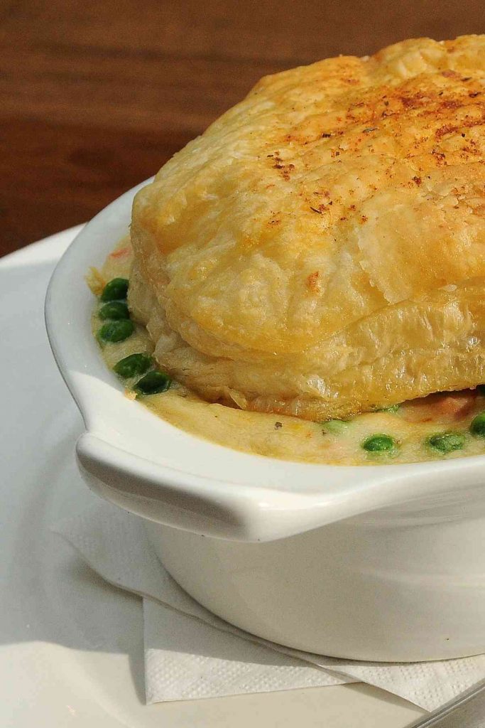 Cheddar Bay Biscuit Chicken Pot Pie