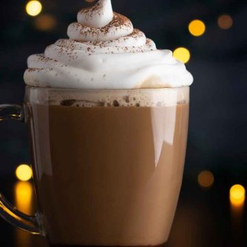 Chocolate and coffee? Yes, please! The flavors of chocolate and coffee are a delicious combination. The sweetness of the chocolate is the perfect balance to the slightly bitter taste of the coffee. You can make your own hot Chocolate Coffee mocha drink at home in minutes!