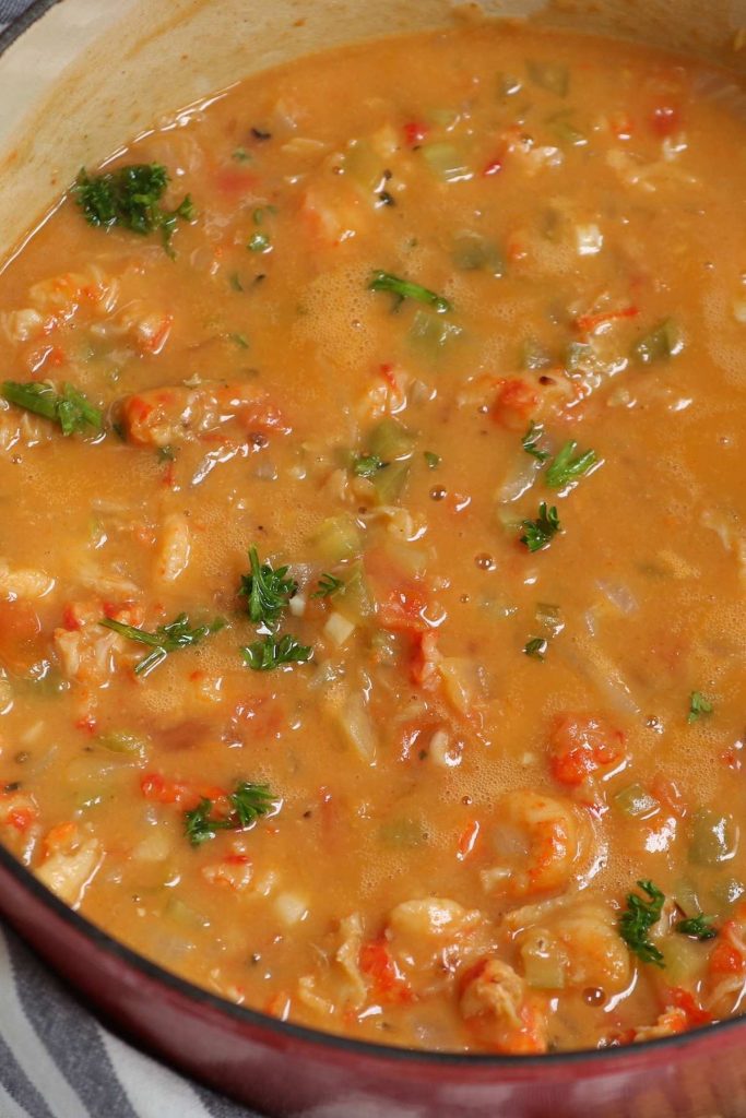 This Crawfish Etouffe is loaded with succulent crawfish tail meat spiced with Cajun seasonings, and simmered in a rich, buttery roux. Like gumbo and jambalaya, this Southern seafood delight originated in Louisiana, a region known for its flavorful cuisine.