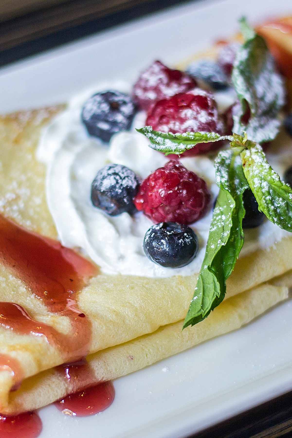 The Cream Cheese Crepe Filling is smooth and sweet, and pairs well with fruit, honey, and chocolate. If your family loves crepes, surprise them with crepes stuffed with this sweet homemade filling.