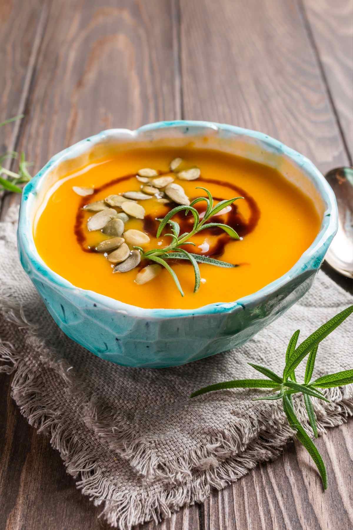 Creamy Roasted Pumpkin Soup