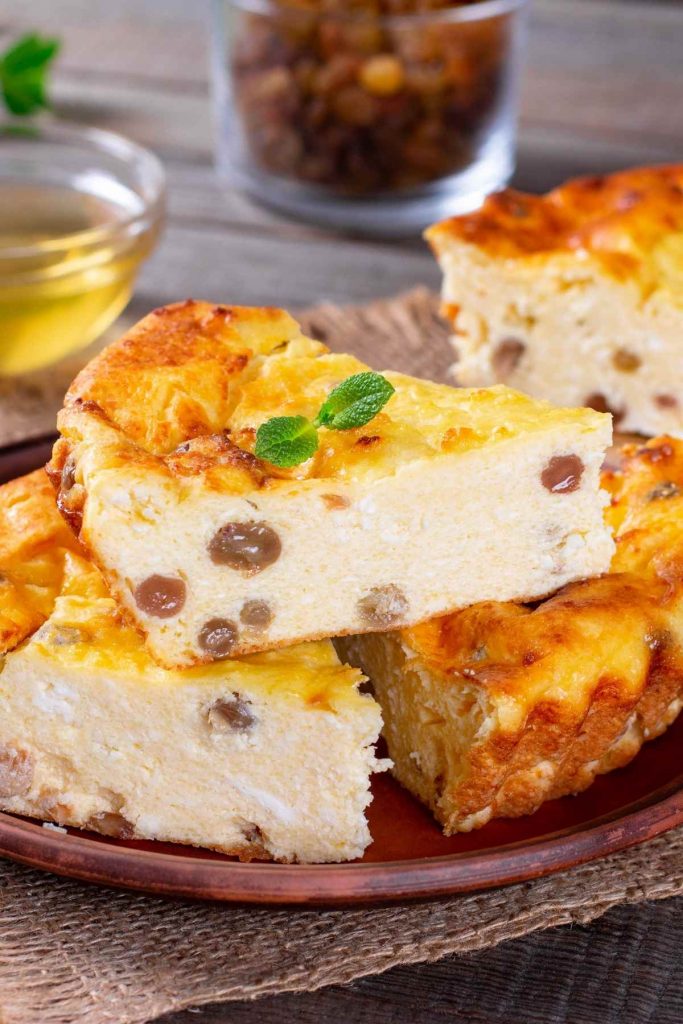 Farmer's Cheese Cake Recipe (Zapekanka)