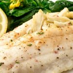 Baked Flounder Fish is delicious, healthy, and made with a few simple ingredients. It’s seasoned with salt and pepper, and then baked in a lemon garlic juice to a light golden brown. Serve it with scalloped potatoes and grilled asparagus for a healthy and delicious meal that’s ready to enjoy in just 25 minutes!