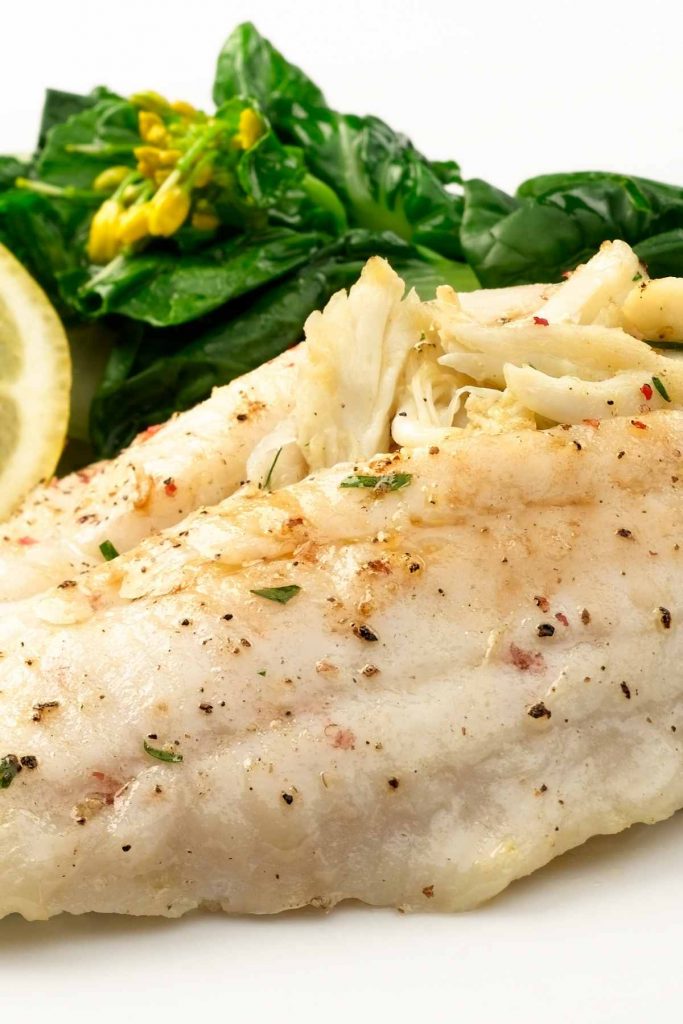 Baked Flounder