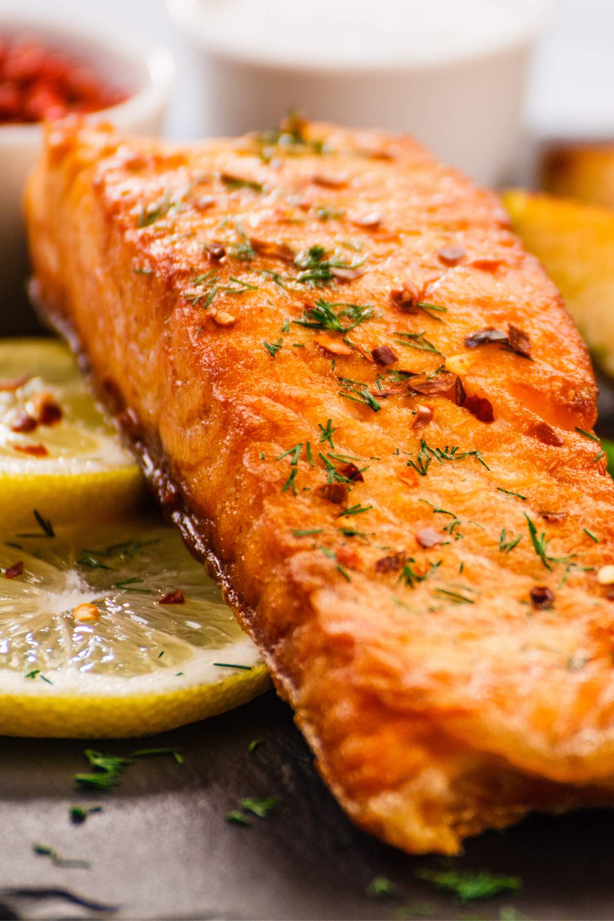 Perfect Griddle Salmon Recipe (On a Blackstone Griddle) - IzzyCooking