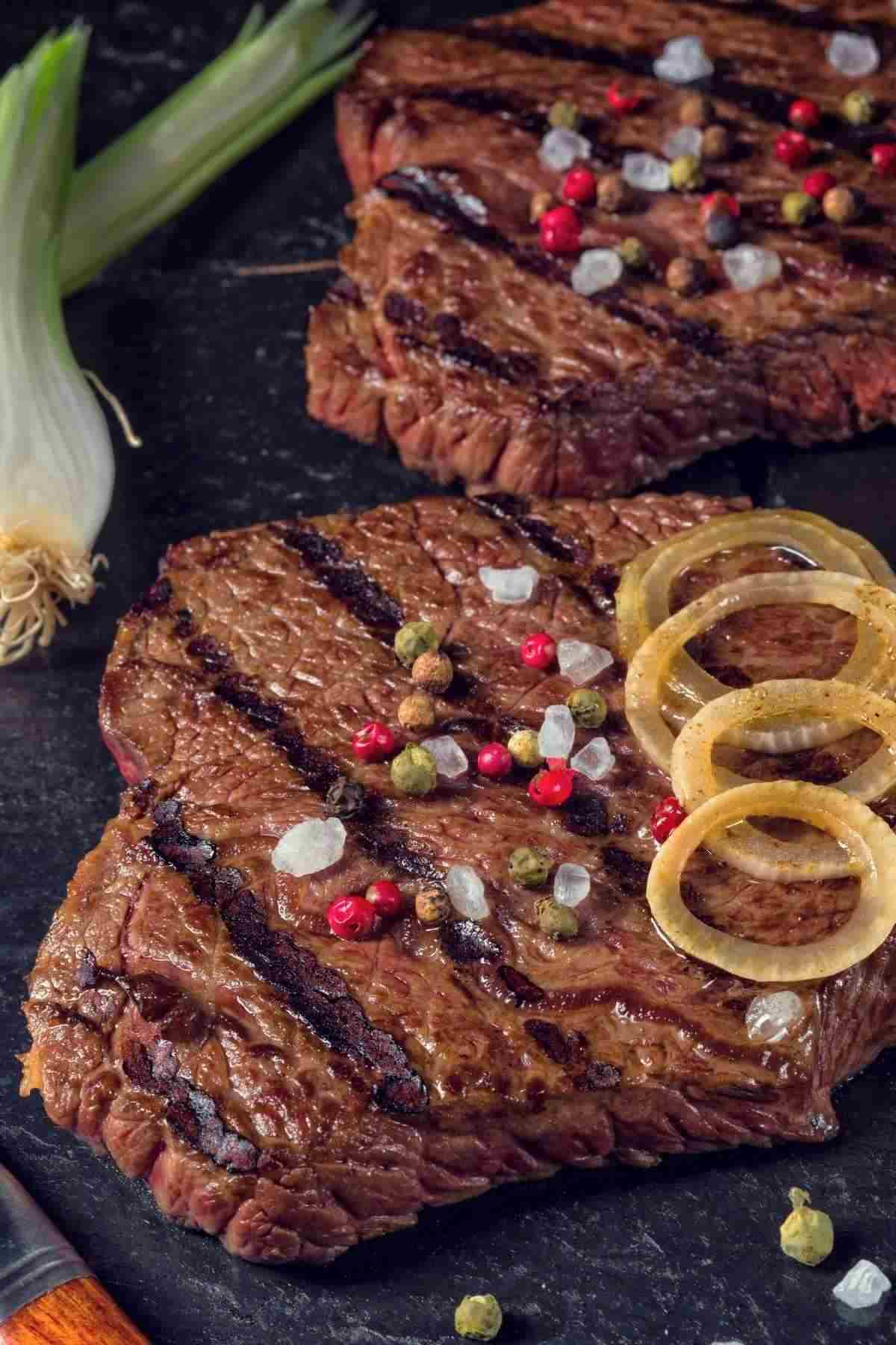 Grilled Beef Steak is tender, juicy, and flavorful. This steak is grilled to caramelized perfection for a satisfying steak dinner you can easily prepare.