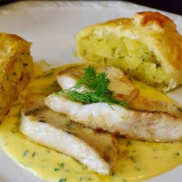 This Hollandaise Fish is creamy, healthy, and delicious. It’s a great option when you need to get the dinner on the table in a hurry. Flakey white fish is baked to perfection and served with a tasty hollandaise sauce. It takes just 20 minutes to make and would be a great addition to a busy weeknight meal.