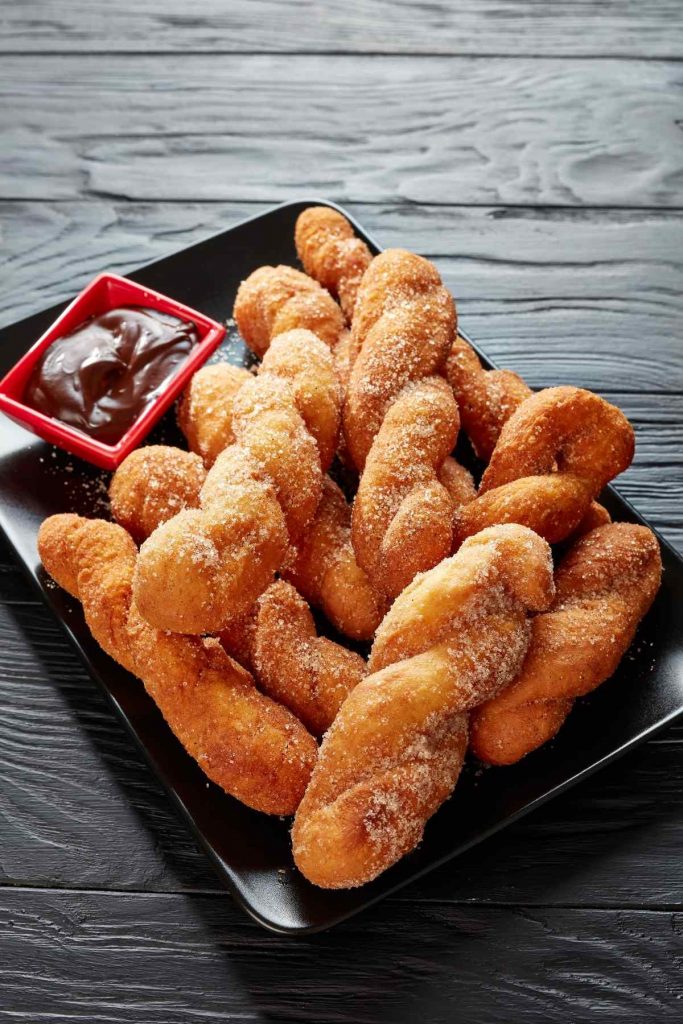 Korean Donuts (Cinnamon Sugar Twists)