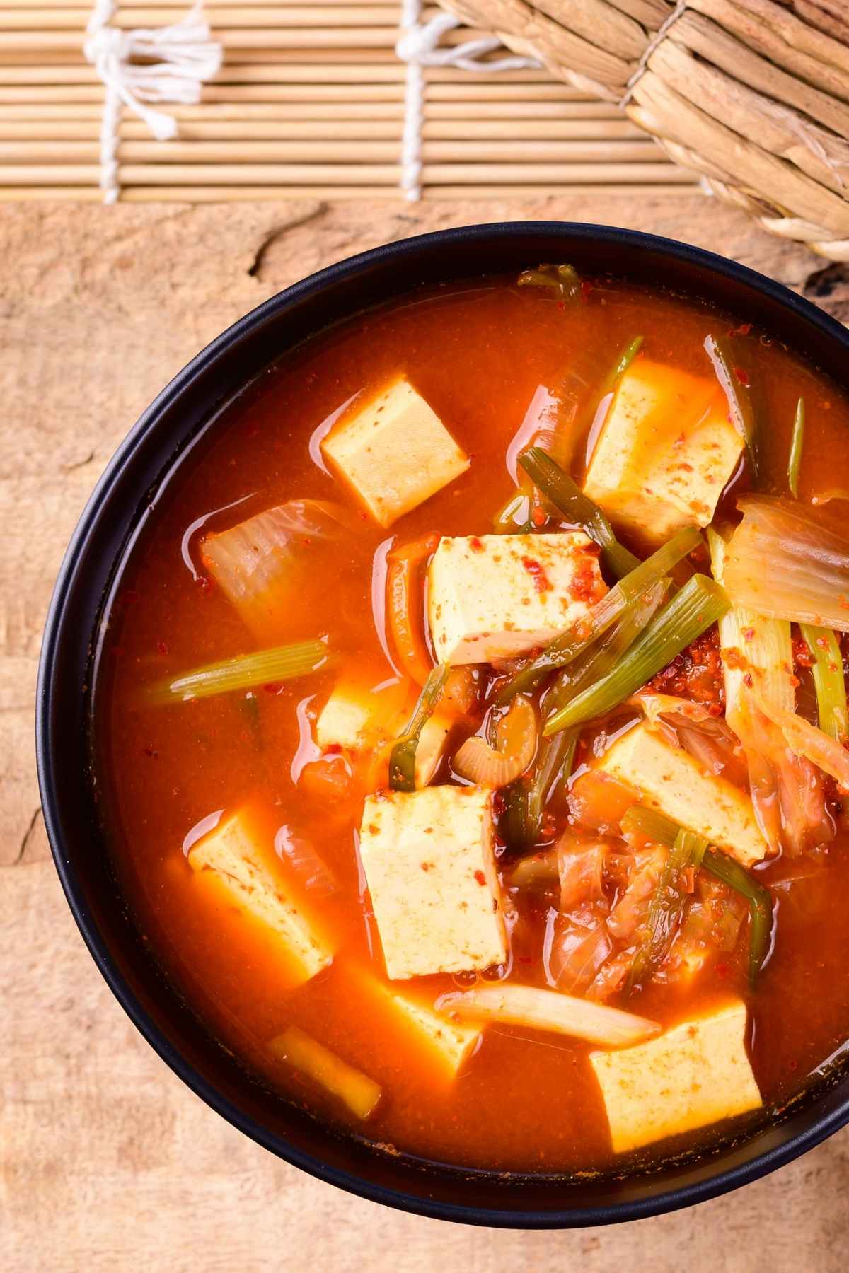 You’ll love the flavors of this Korean Tofu Soup. It’s easy to make and good for you too! The recipe serves four and is ready to enjoy in just 30 minutes.