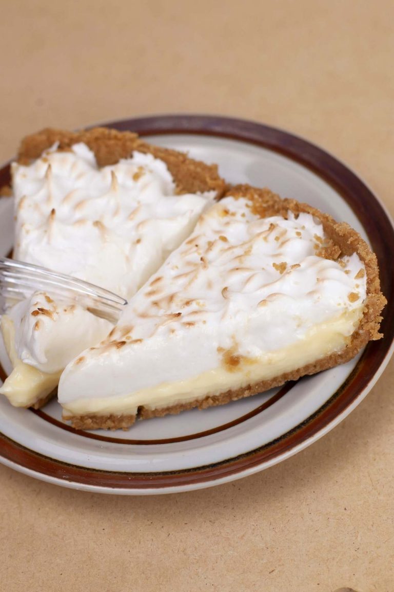 20 Best Graham Cracker Crust Pies IzzyCooking   Lemon Meringue Pie With Graham Cracker Crust 768x1152 