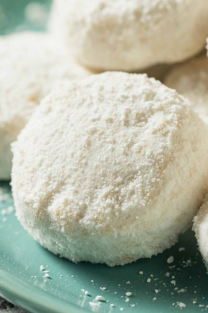 Also known as Mexican wedding cakes, these delicious Mexican Wedding Cookies are soft, sweet, and melt in your mouth. They’re delicately flavored with vanilla, and the crushed pecans add a delicate crunch.