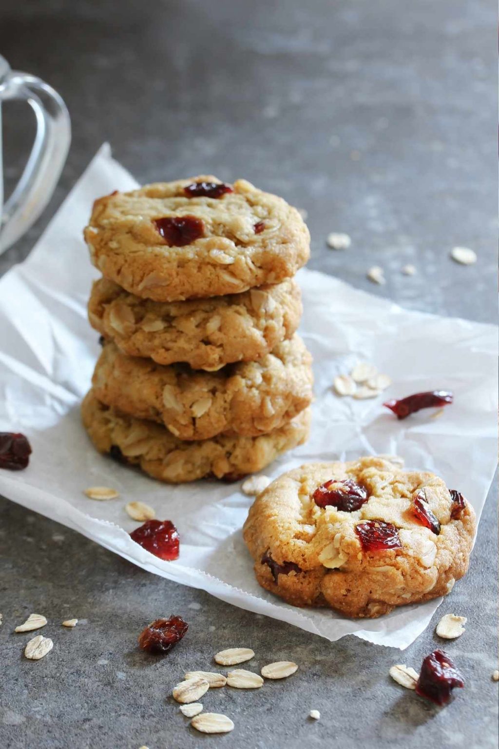 11 Best Dried Cranberry Recipes IzzyCooking   Oatmeal Cranberry Cookies 1024x1536 