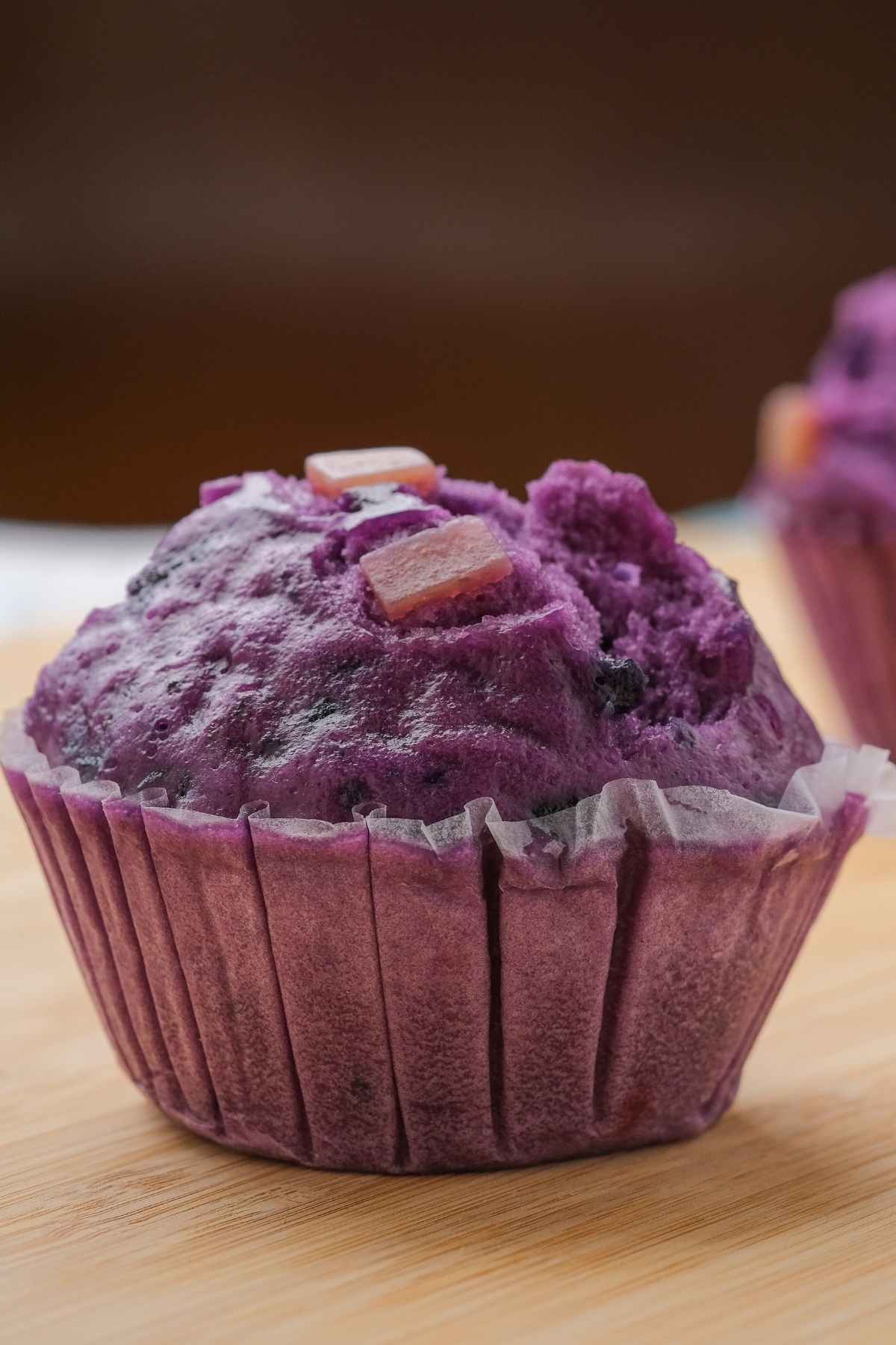 Purple Sweet Potato Muffins