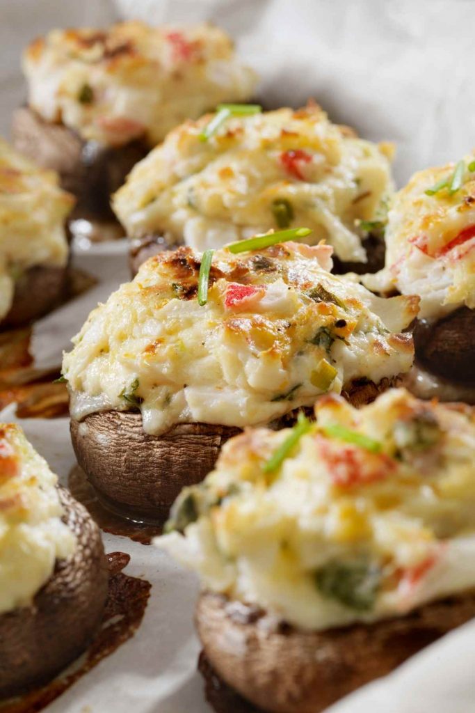 Crab Stuffed Mushrooms