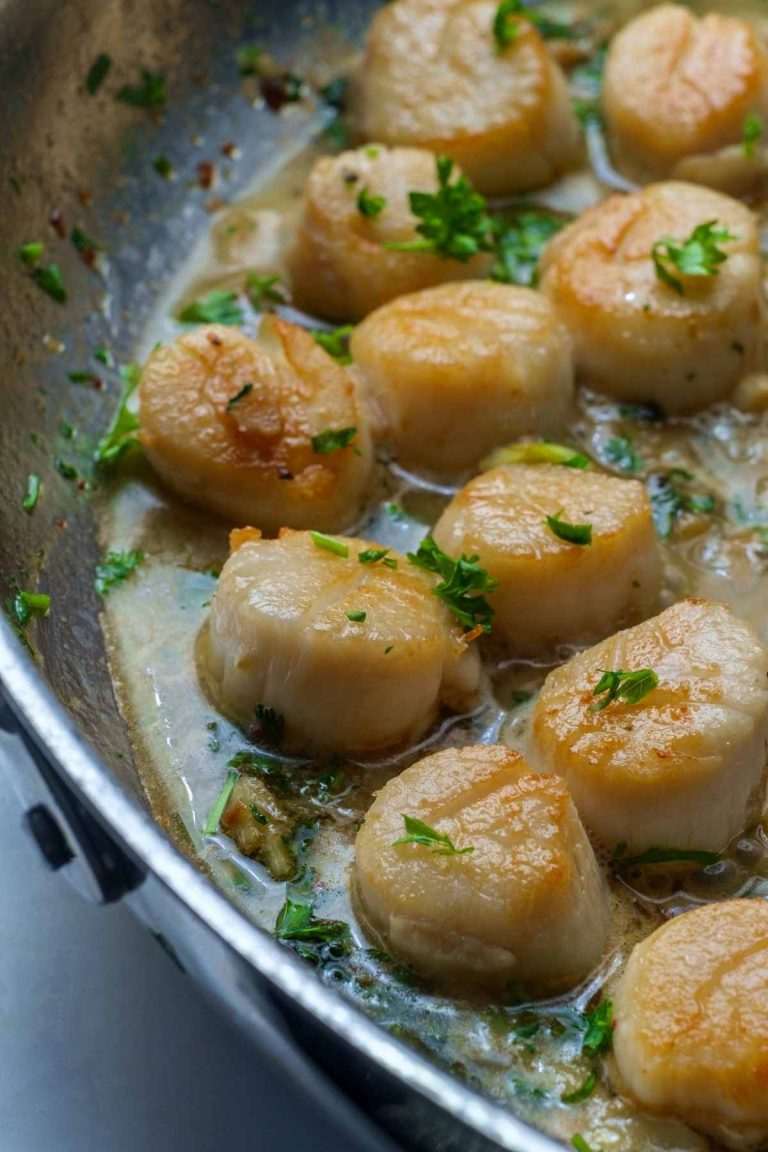 Scallops Temperature Guide IzzyCooking