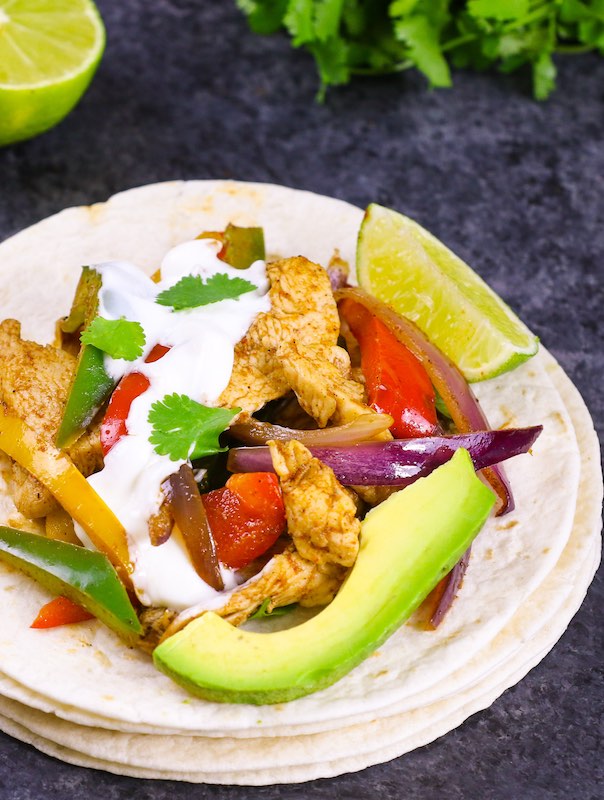 Sheet Pan Chicken Fajitas