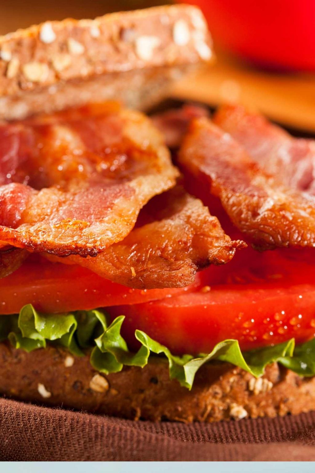 Southern Tomato Sandwich with Bacon and Lettuce