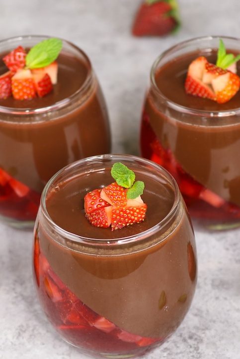 Strawberry Chocolate Mousse