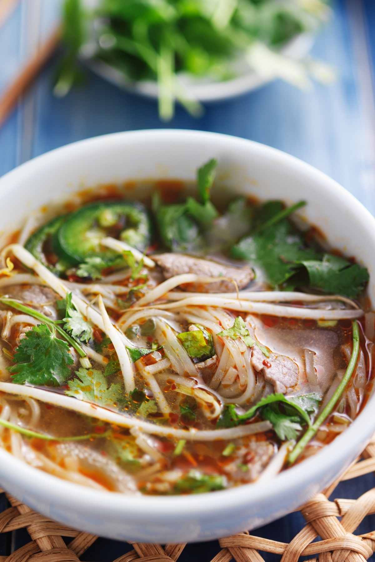 This recipe for Vietnamese Pho Tai has all of the delicious beefy flavors you love, including a broth that’s top-notch! The next time you’re craving a steaming hot bowl of Vietnamese Pho, head to your kitchen instead of a restaurant!