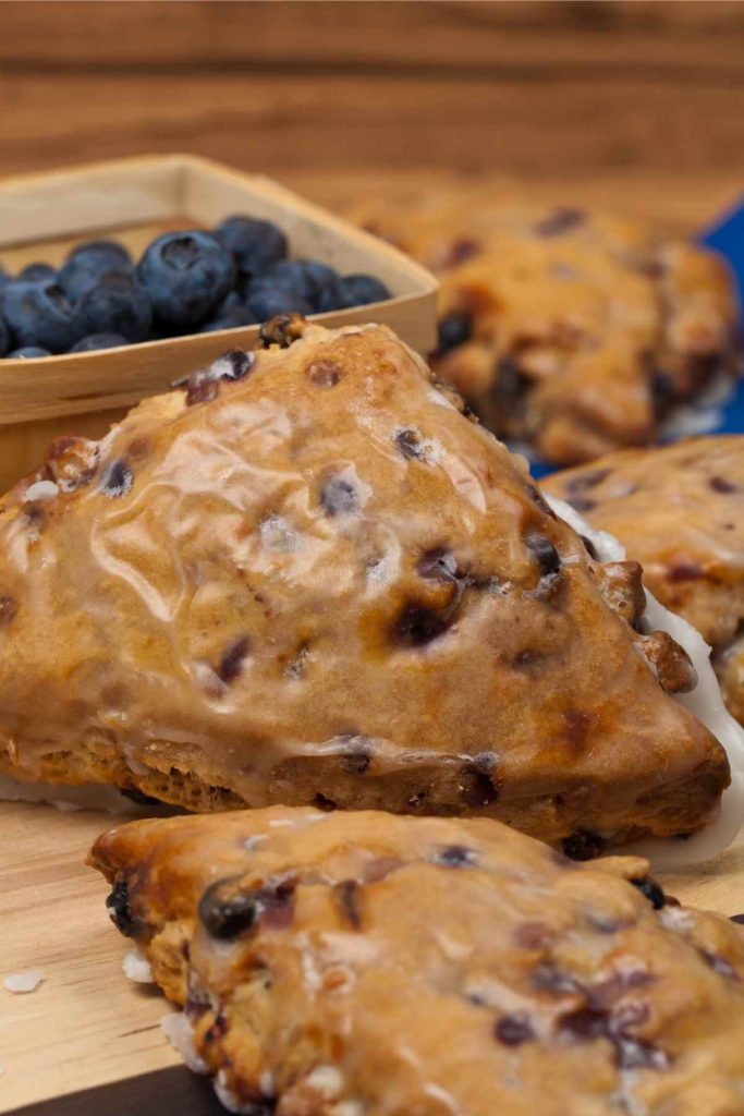 Blueberry Goat Cheese Scones