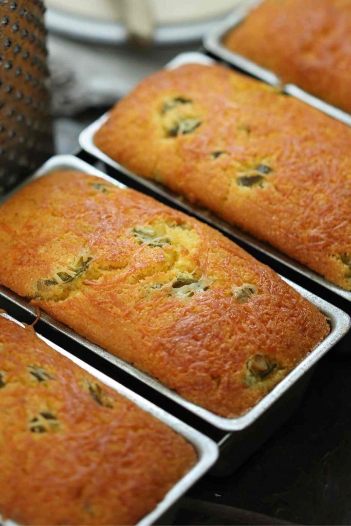 Cheddar Bacon Jalapeno Cornbread Loaf