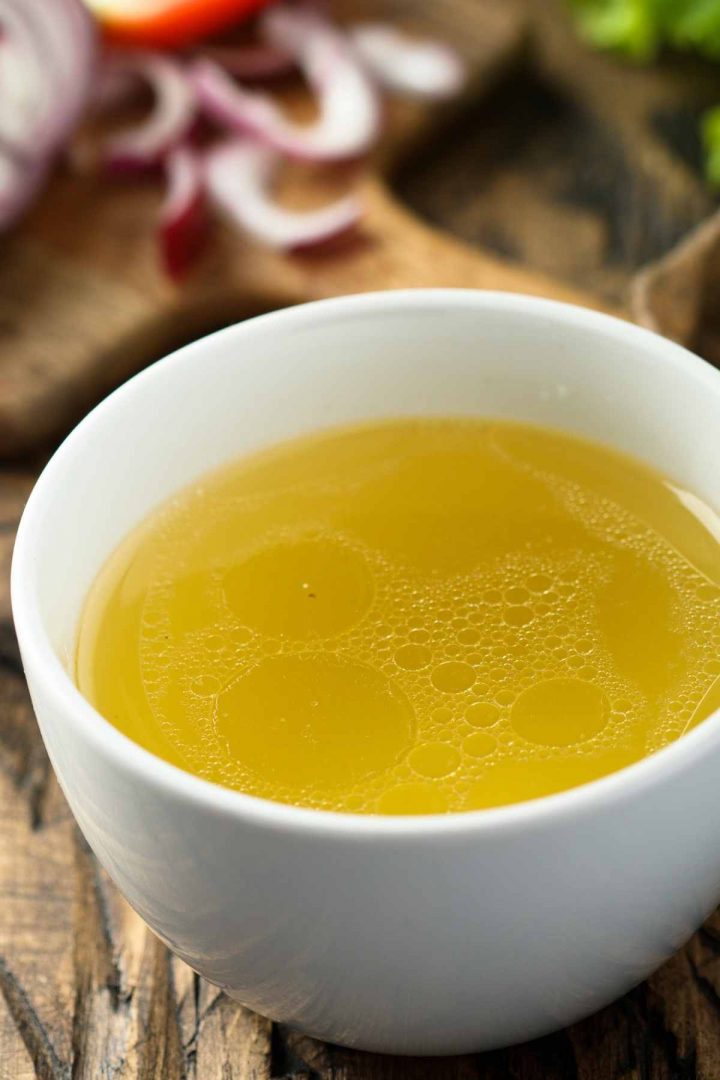 Chicken Backs Broth IzzyCooking