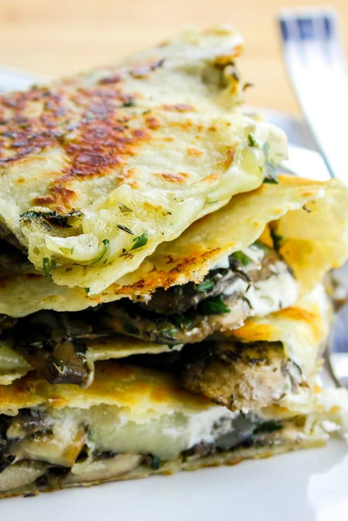 Chimichurri Steak Quesadillas