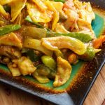 This easy and delicious Chinese Curry Chicken is ready in under 30 minutes! It combines chicken, curry, snow peas, carrots, and onions for a healthy and tasty dinner that rivals the one from your favorite Chinese restaurant.