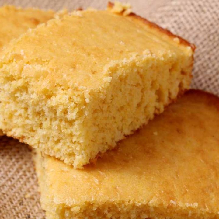 Cornbread with Creamed Corn - IzzyCooking