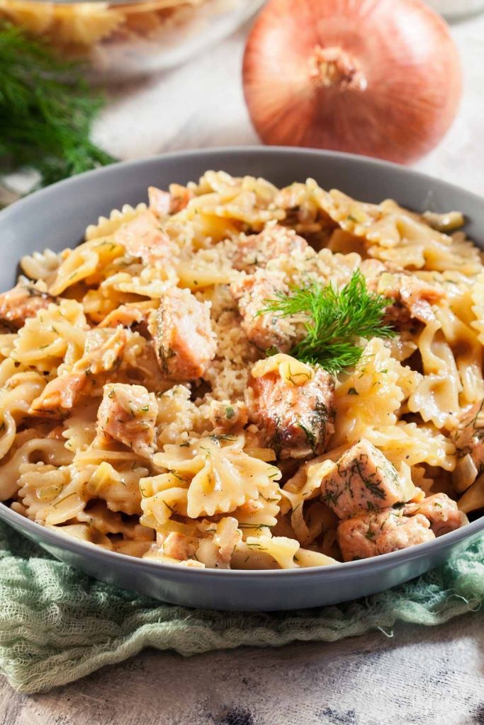 Creamy Farfalle Pasta