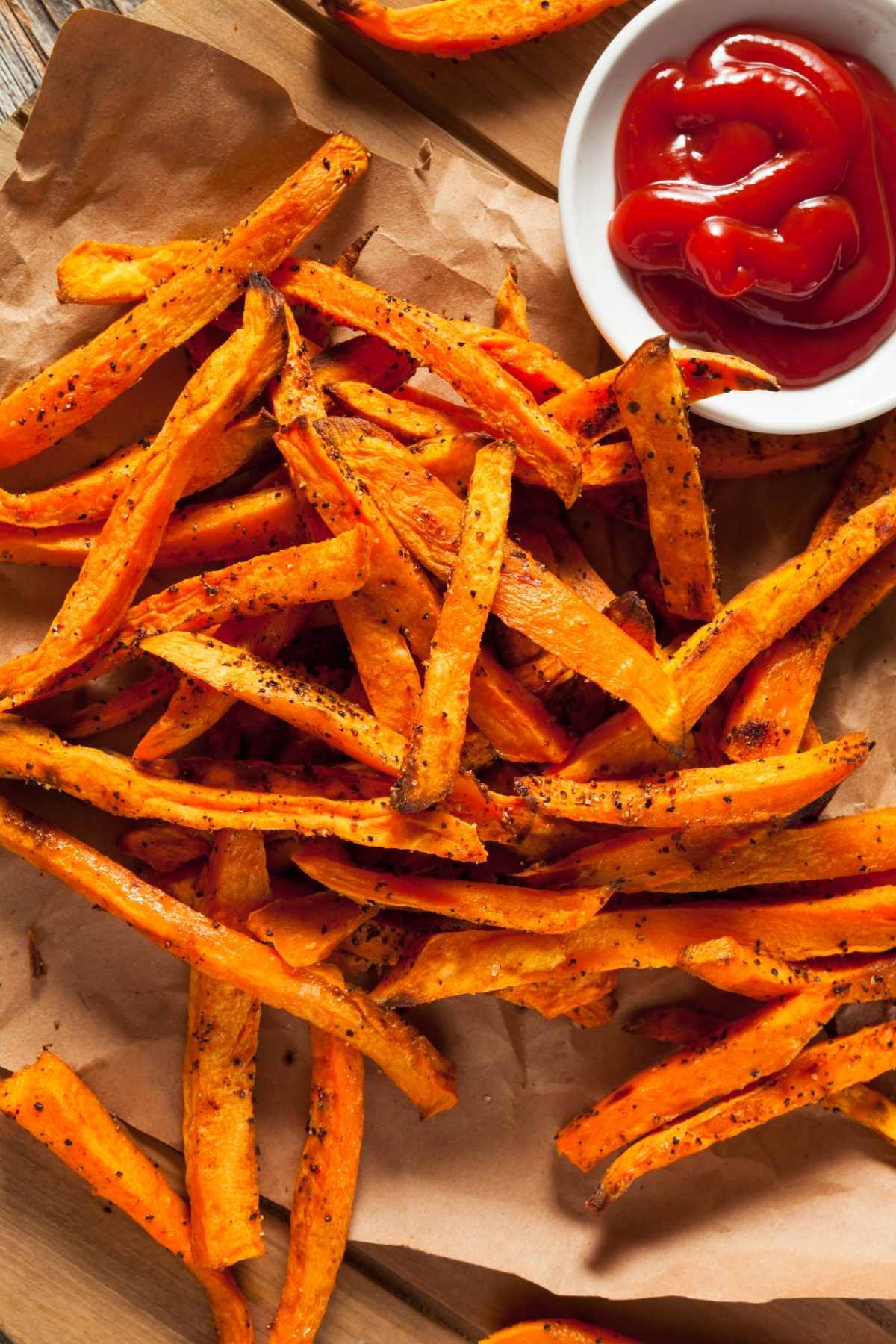 Looking for a healthier alternative to deep-fried French fries? Baked Sweet Potato Fries are just the thing. With a sweet and salty flavor, these crispy easy-to-make fries will be a new family favorite.