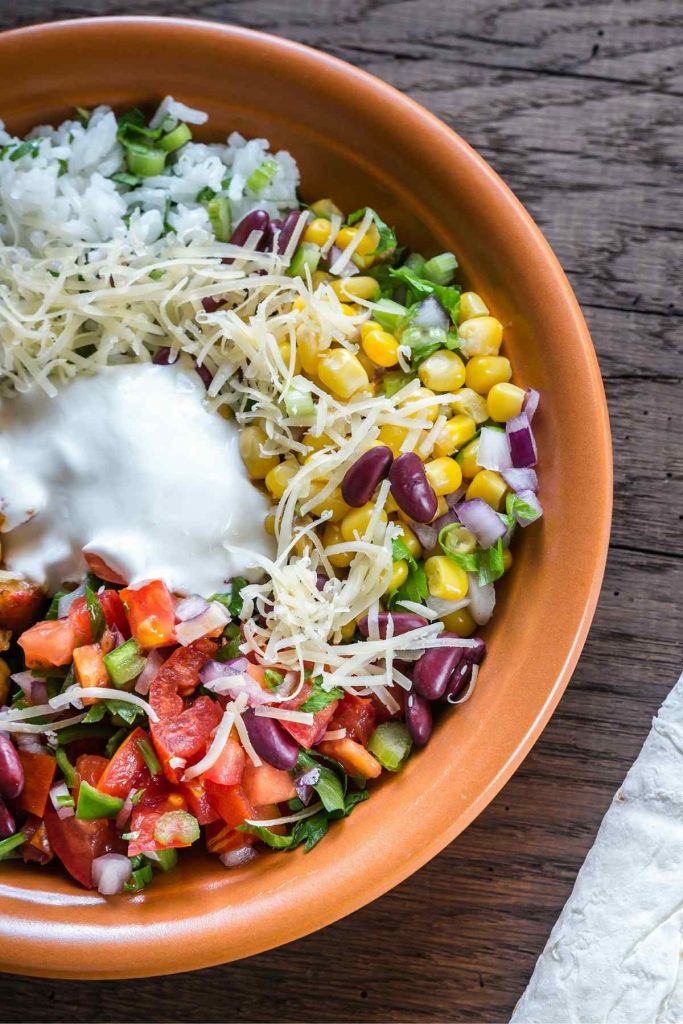 Easy Vegetarian Taco Bowl