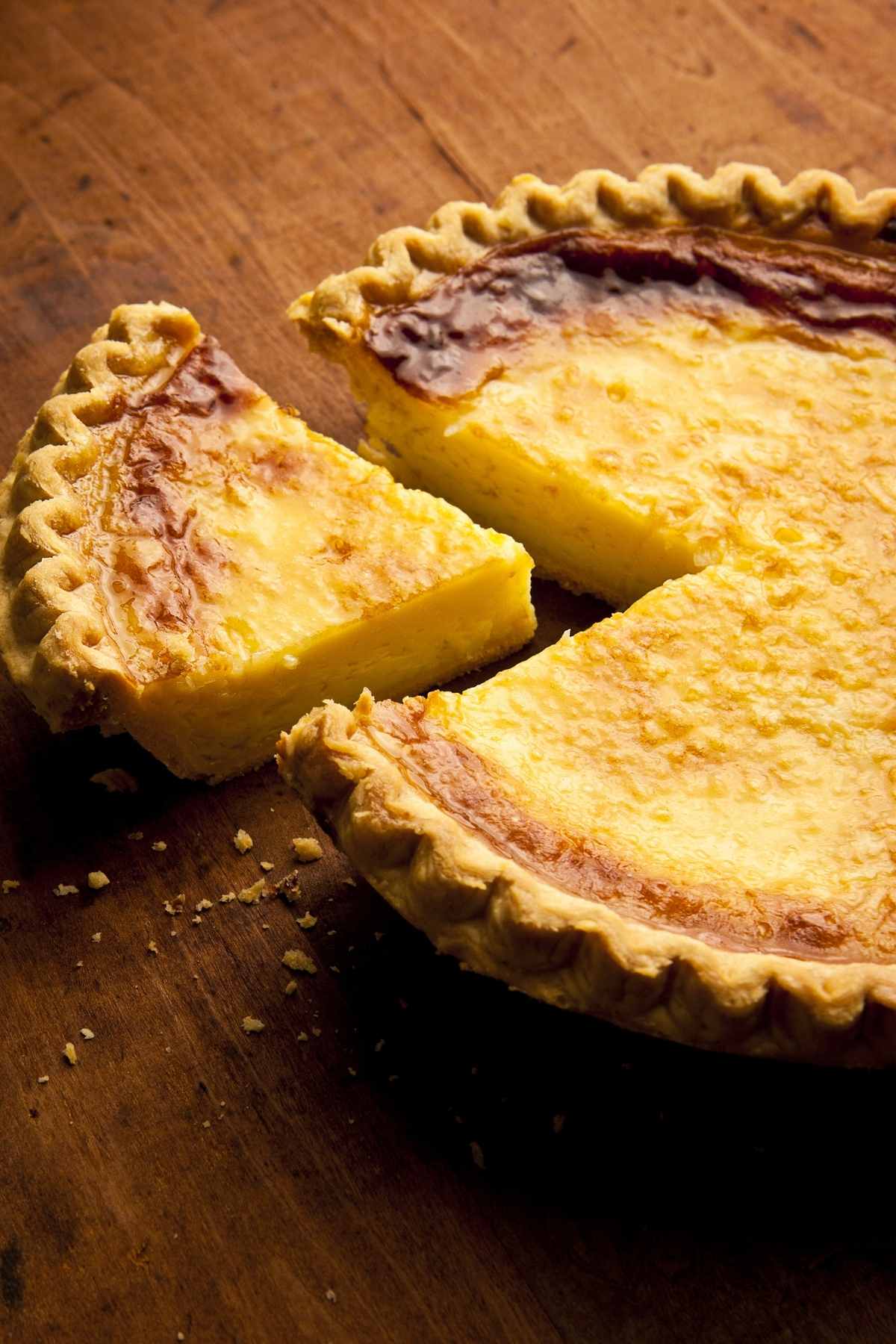 This homemade egg custard pie is creamy and delicious. It’s a Southern classic that’s a welcome addition to any meal.