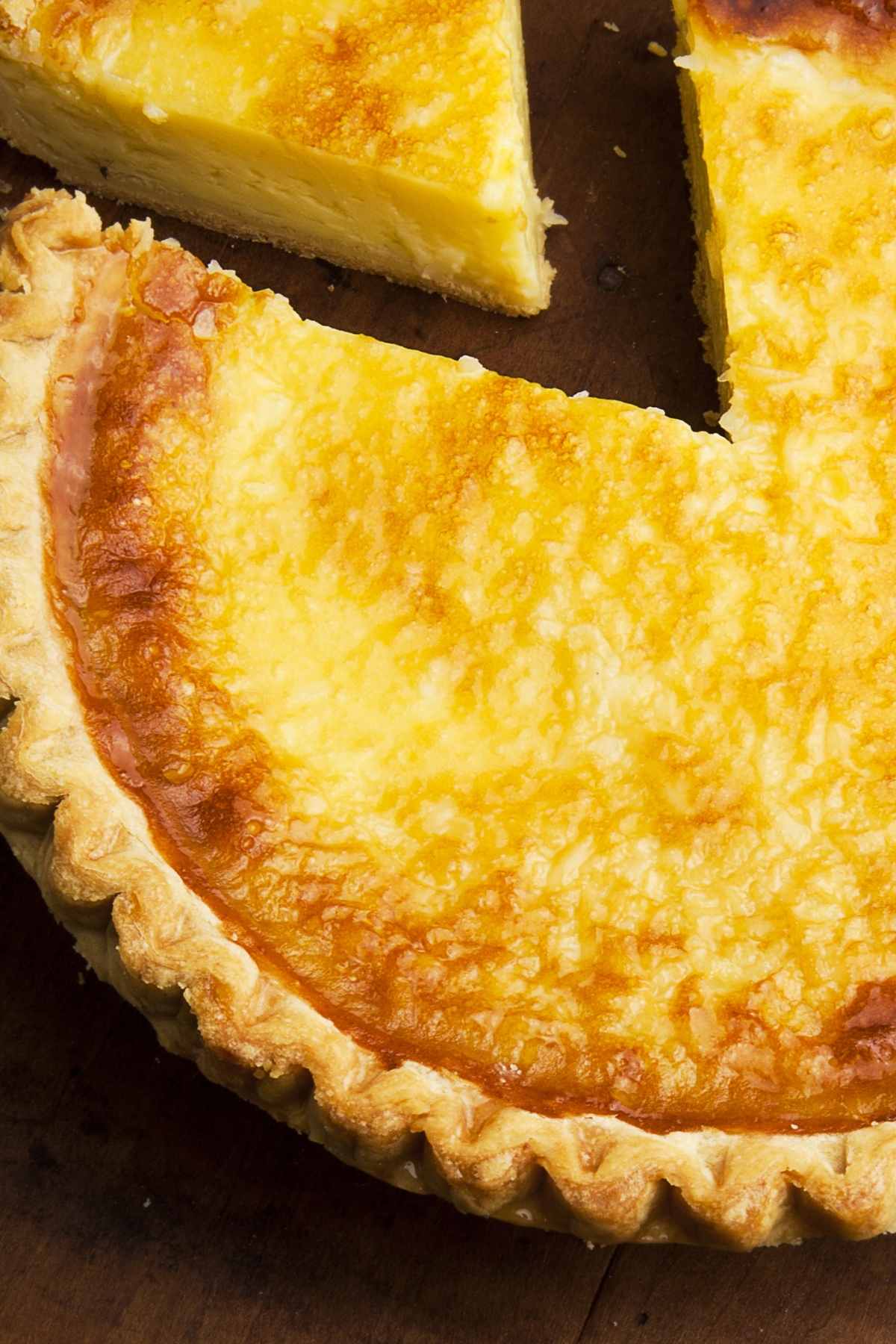 This homemade egg custard pie is creamy and delicious. It’s a Southern classic that’s a welcome addition to any meal.