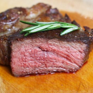 This eye of chuck steak tastes like ribeye! If you’re trying to cook delicious food on a budget, this easy recipe will demonstrate just how tasty the “poor man’s rib eye” can be while saving you money.