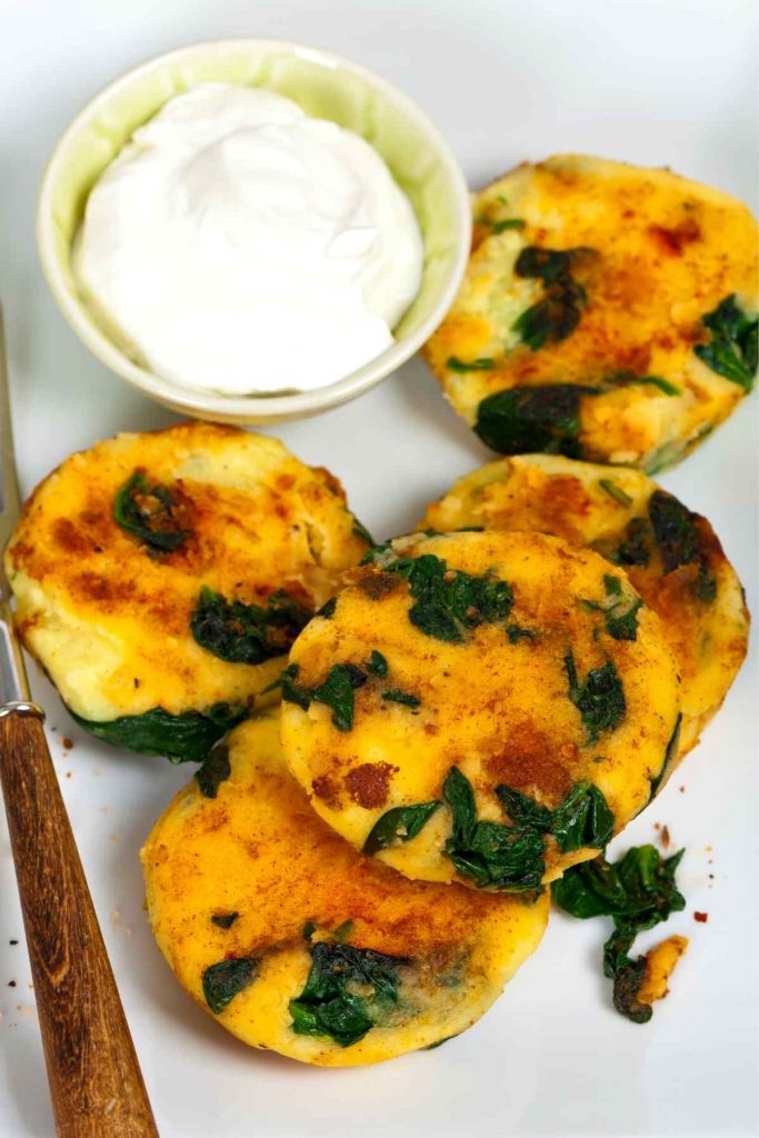 Feta and Spinach Chicken Patties