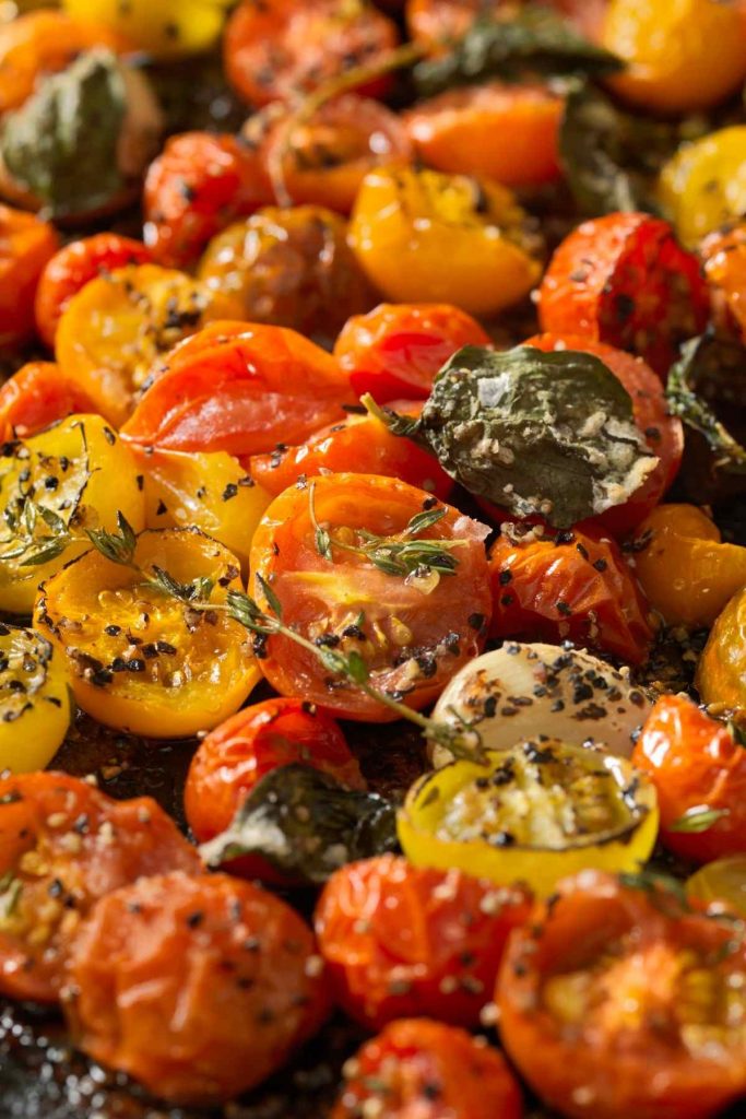 Garlic Roasted Cherry Tomatoes