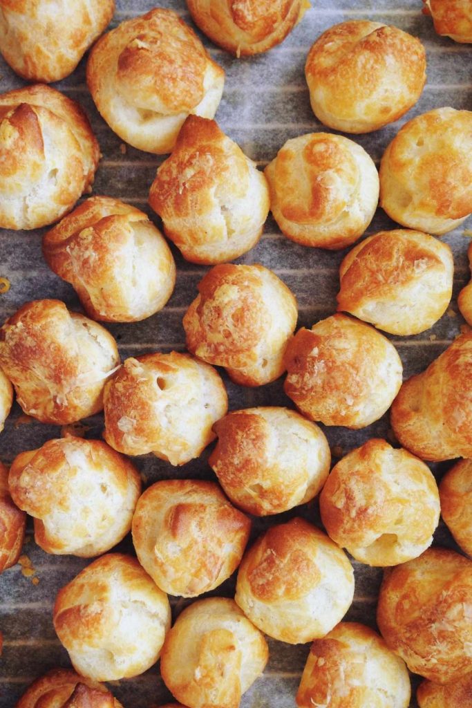 Gougères (French Cheese Puffs)