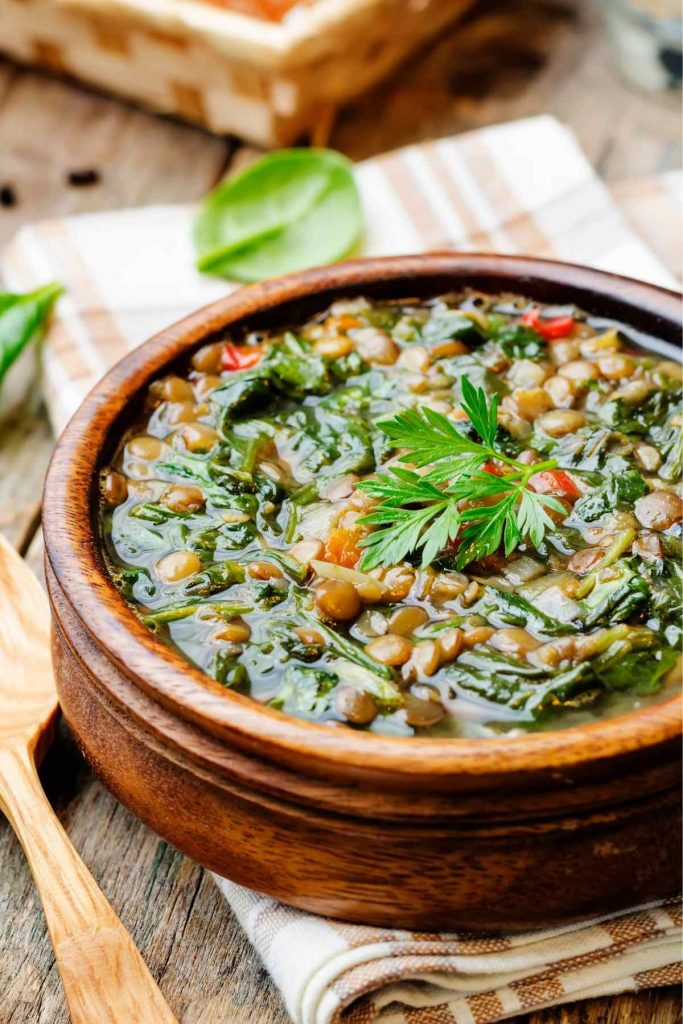 Green Lentil Soup