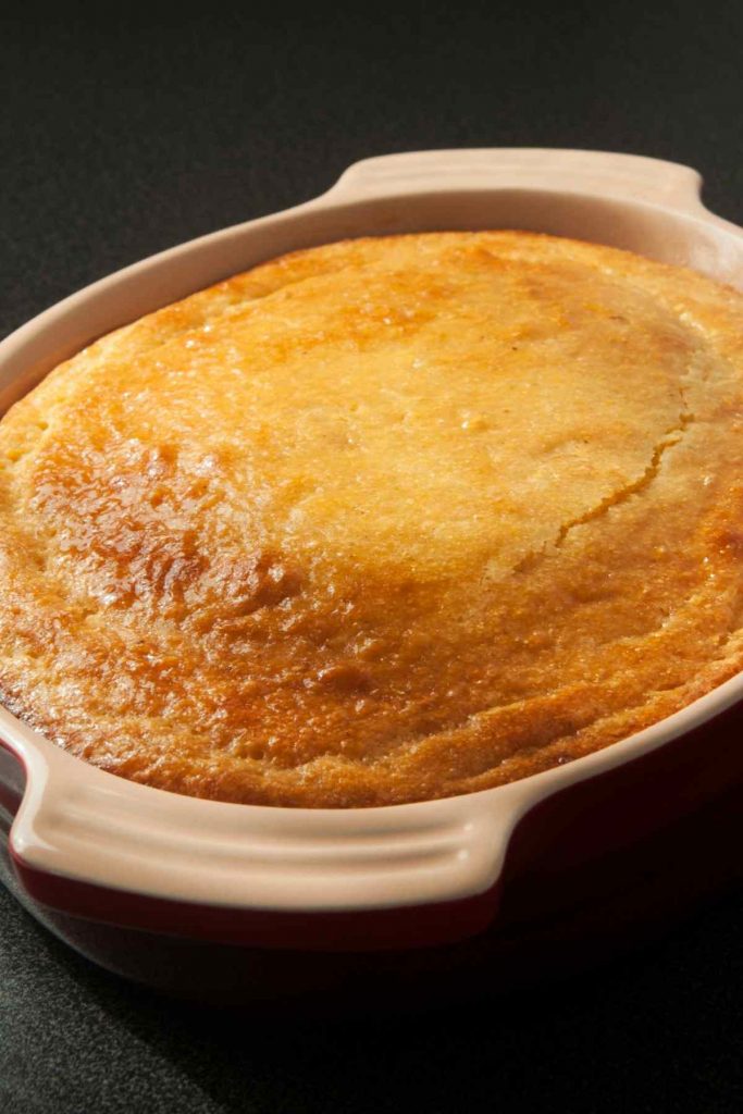 Ground Beef Casserole with Cornbread Crust