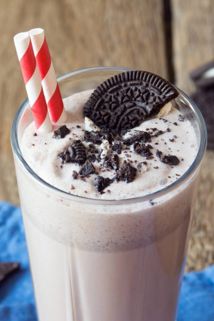 Healthy Cookies and Cream Protein Shake