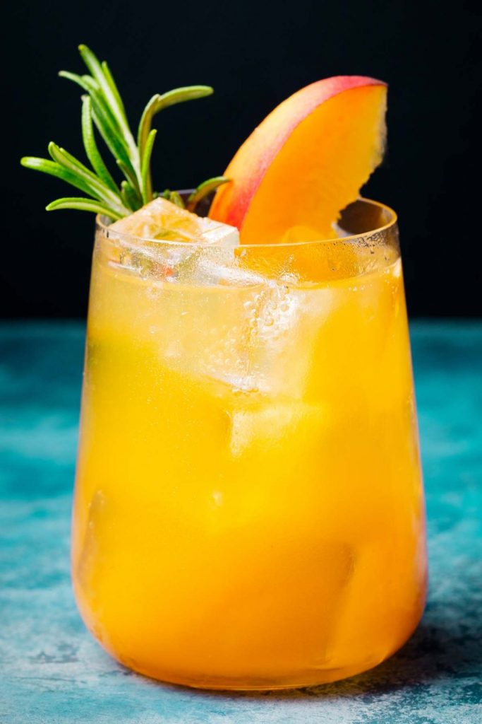 Kentucky Peach Vodka Cocktail
