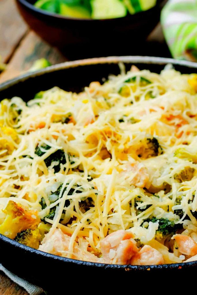 Keto Chicken Broccoli Casserole