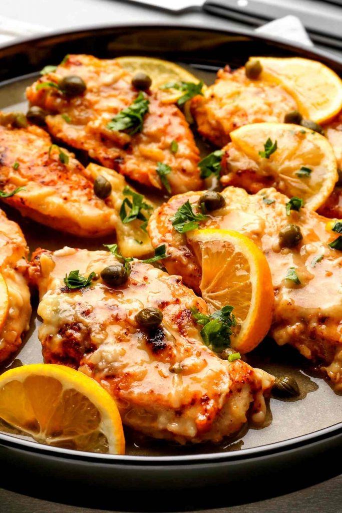 Keto Chicken Piccata