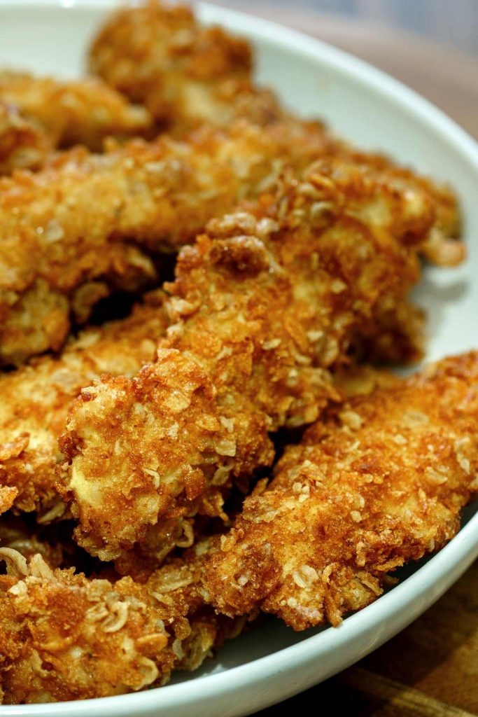 Low Carb Fried Chicken Breasts