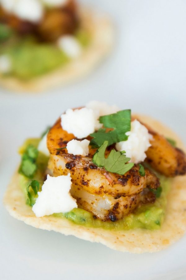 Mini Shrimp Tostadas