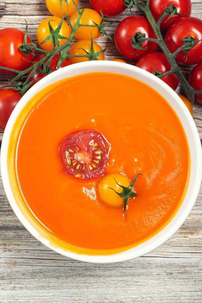 Roasted Cherry Tomato Soup