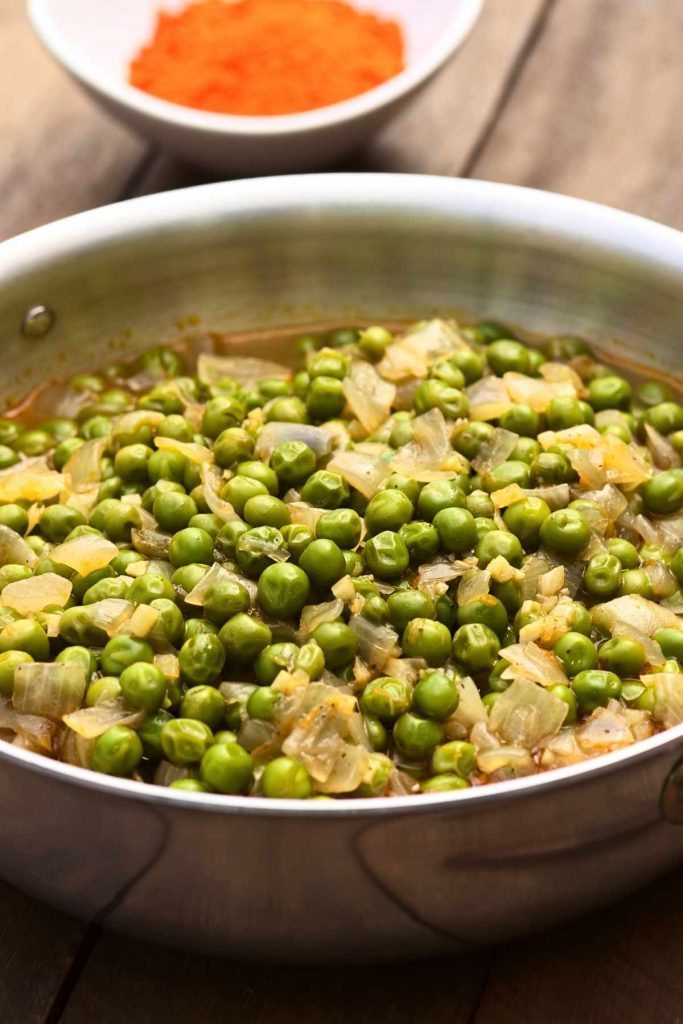 Sautéed Green Peas