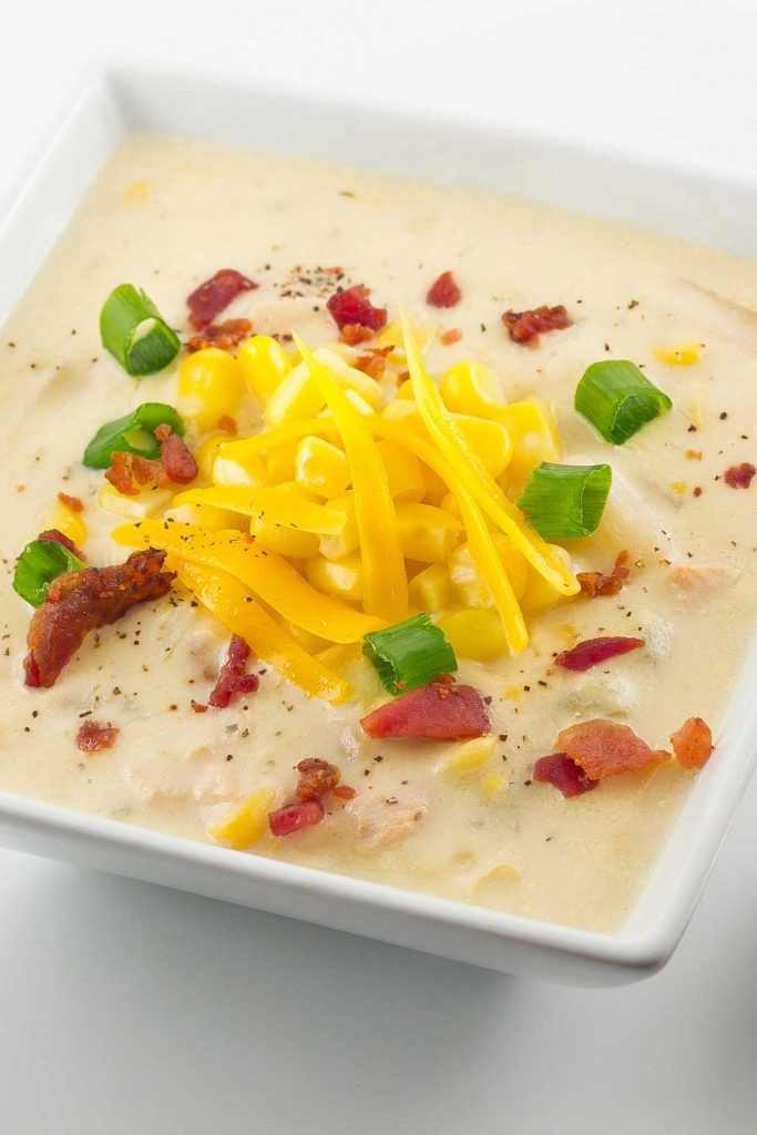 Slow Cooker Potato & Corn Chowder